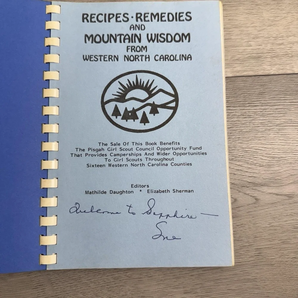 Vintage North Carolina Community Cookbooks Lot 6 Weeksville Jay Wesleyan Scouts